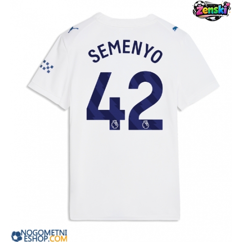 Ženski Nogometni dresi Manchester City Antoine Semenyo #42 Tretji 2026-27 Kratek Rokav